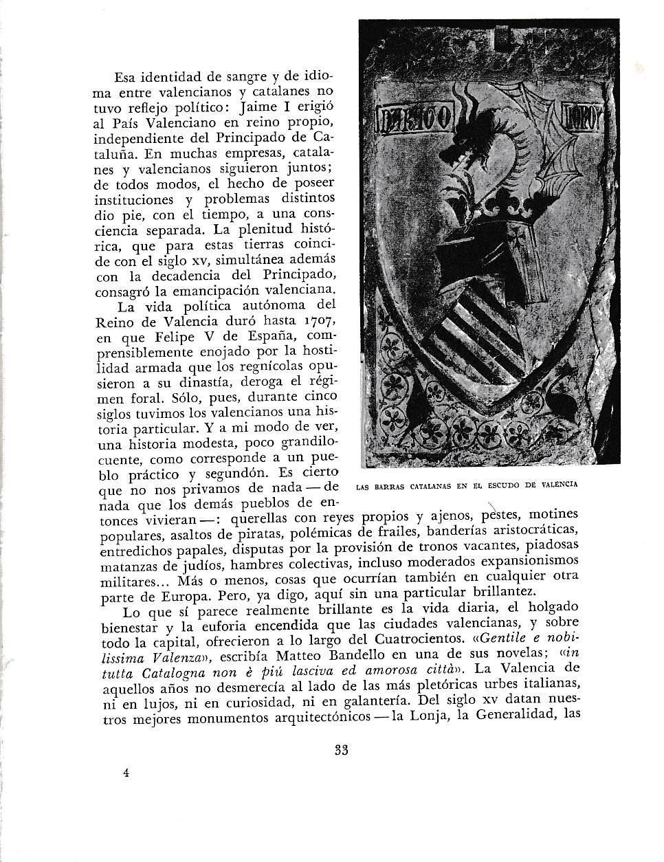 LAMINA 5874: Las barras Catalanas en el Escudo Valenciano