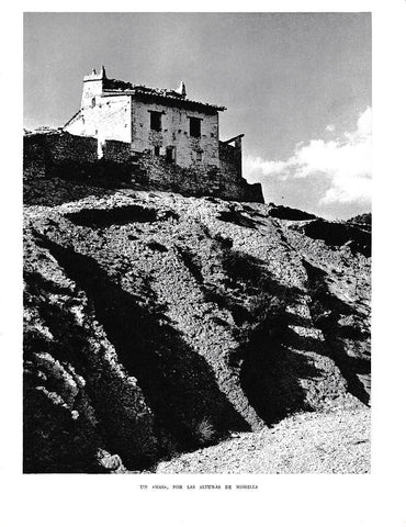 LAMINA 5888: Un Mas por las alturas de Morella