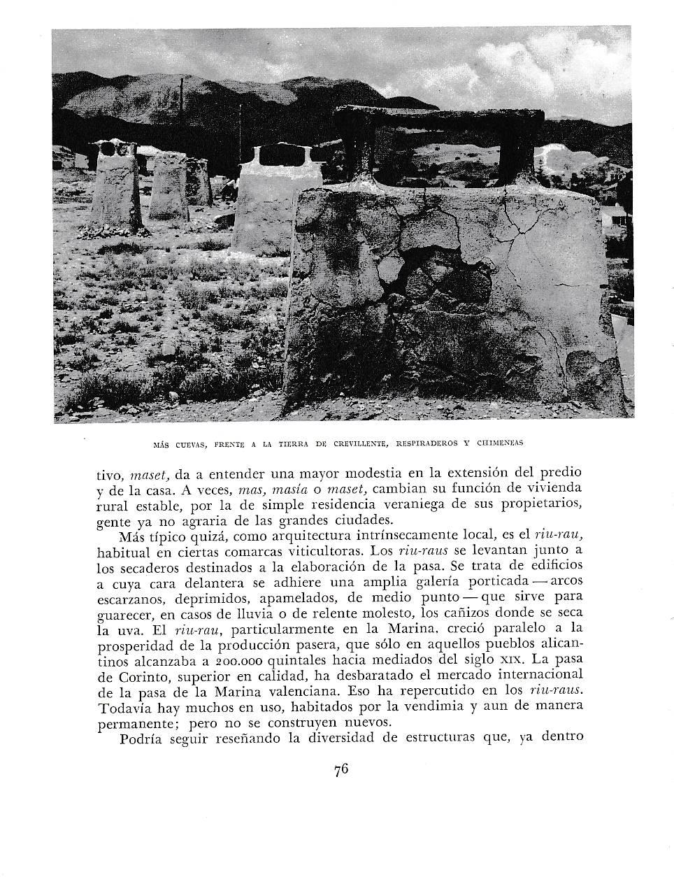 LAMINA 5891: Cuevas en Crevillente. Respiraderos y Chimeneas
