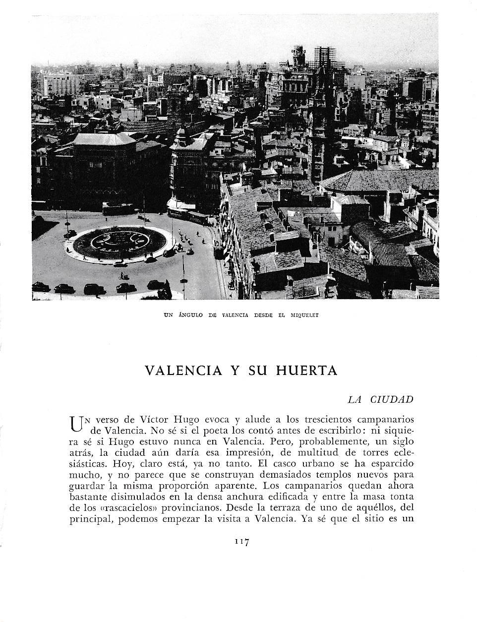 LAMINA 5906: Valencia desde el Miquelet