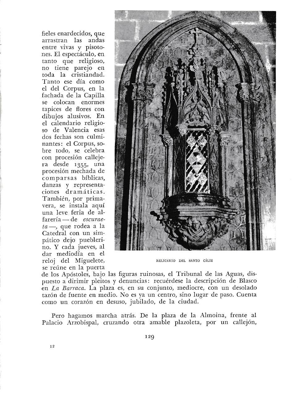 LAMINA 5912: Relicario del Santo Caliz