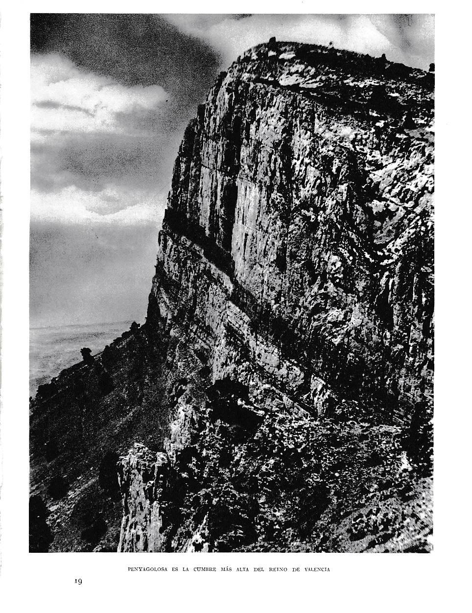 LAMINA 5957: Penyagolosa cumbre mas alta del Reino de Valencia