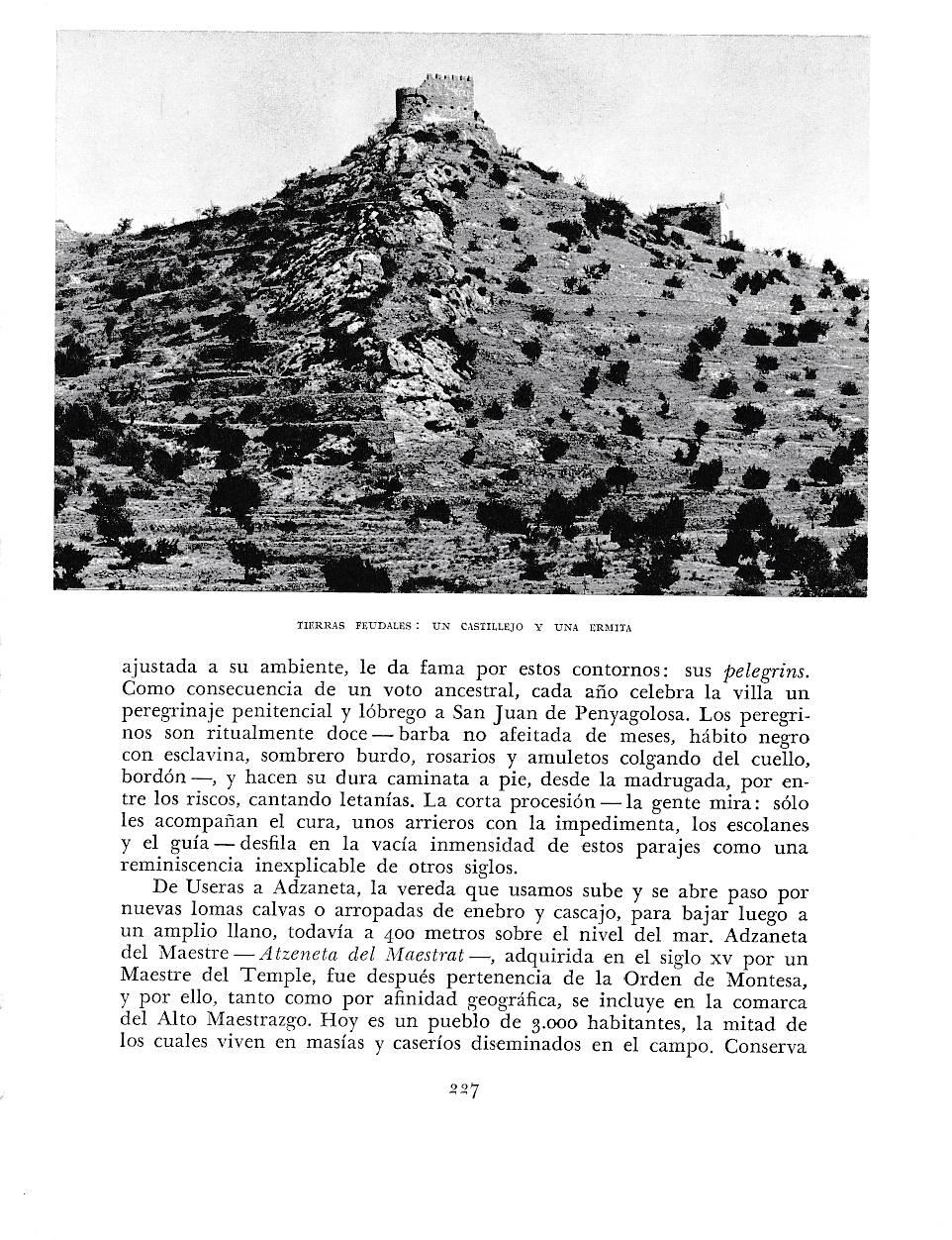 LAMINA 5960: Tierras feudales: Un castilo y una ermita