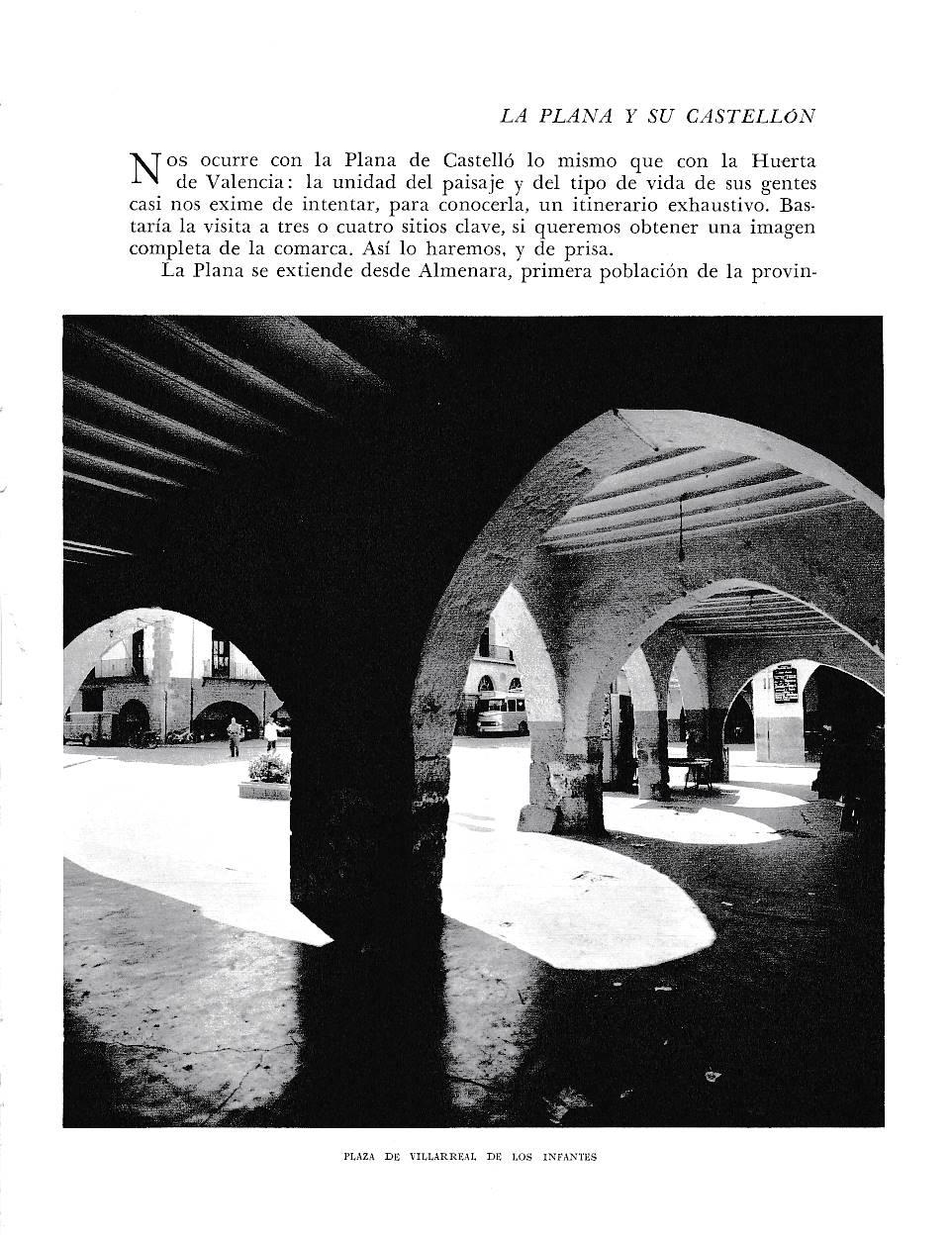 LAMINA 5962: Plaza de Villarreal de los Infantes