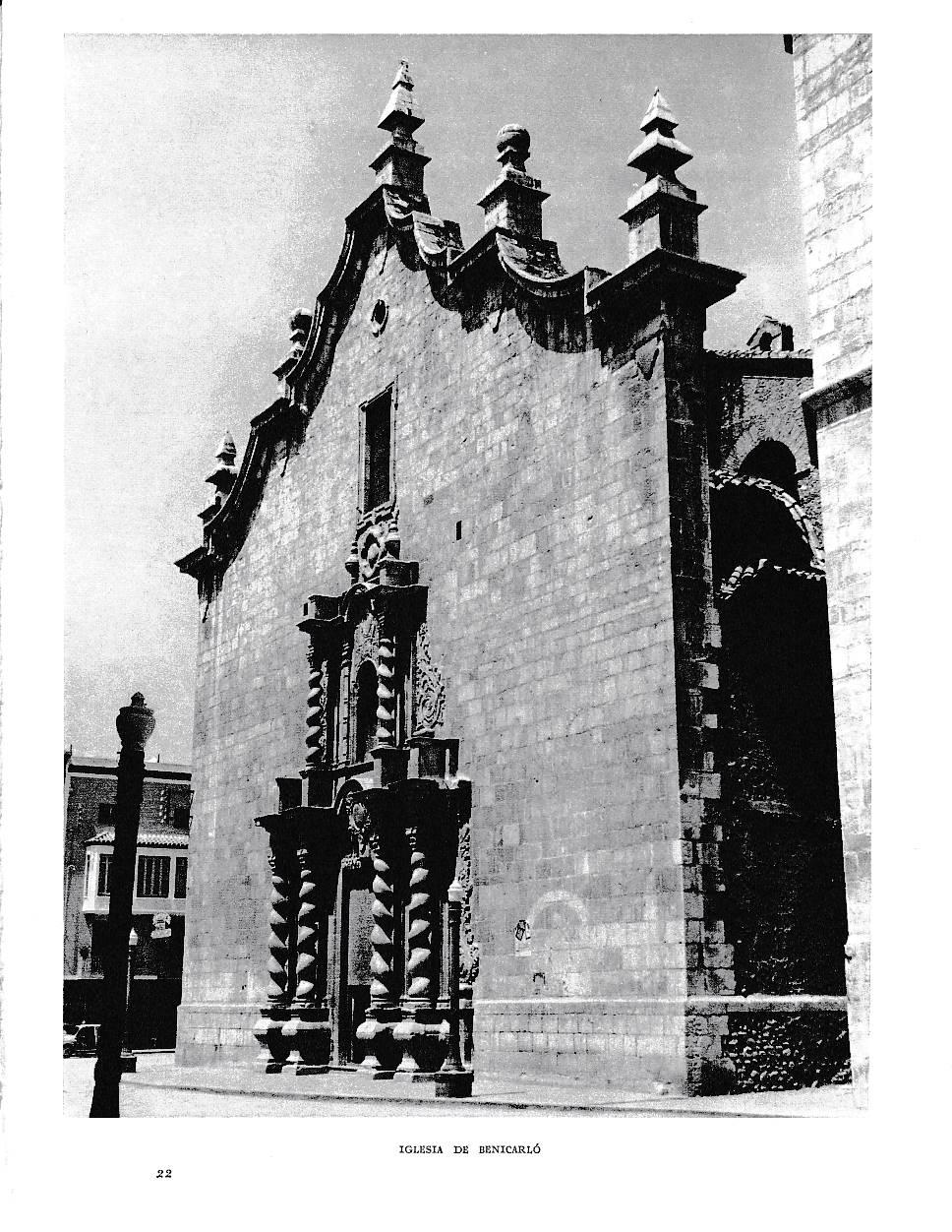 LAMINA 5979: Iglesia de Benicarlo
