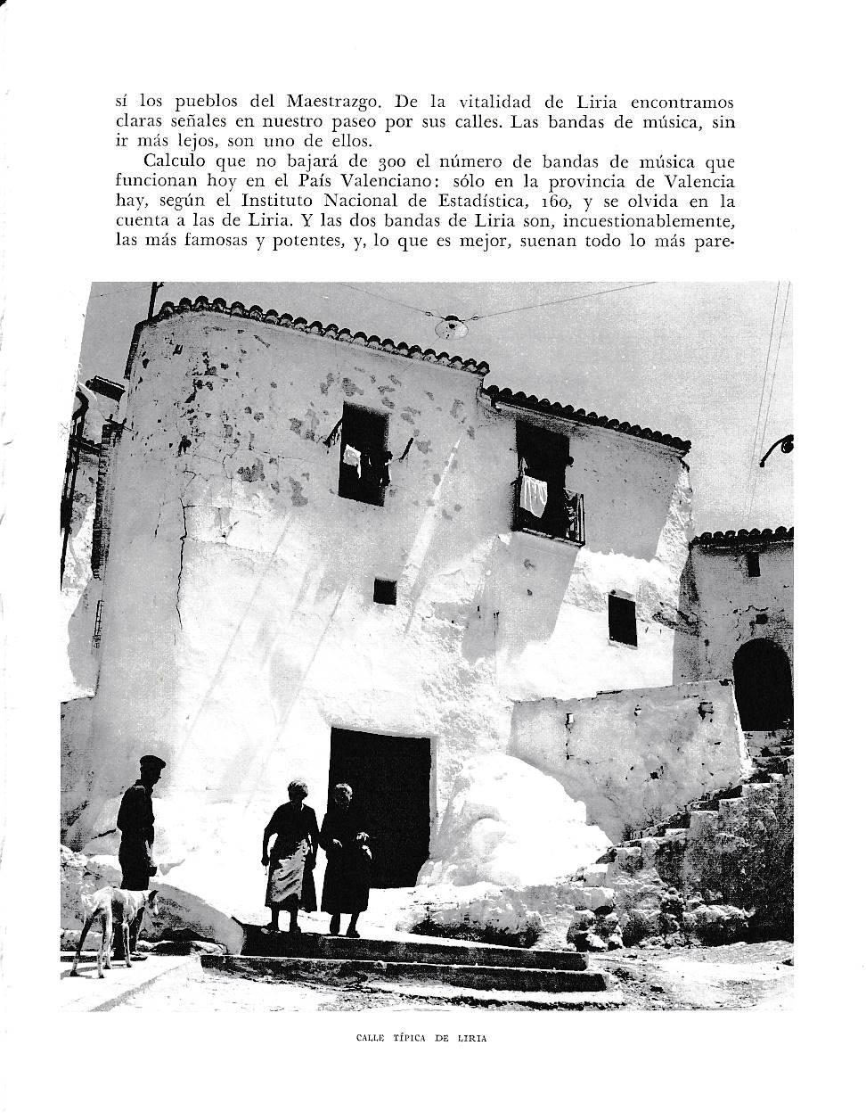 LAMINA 6003: Calle tipica de Liria