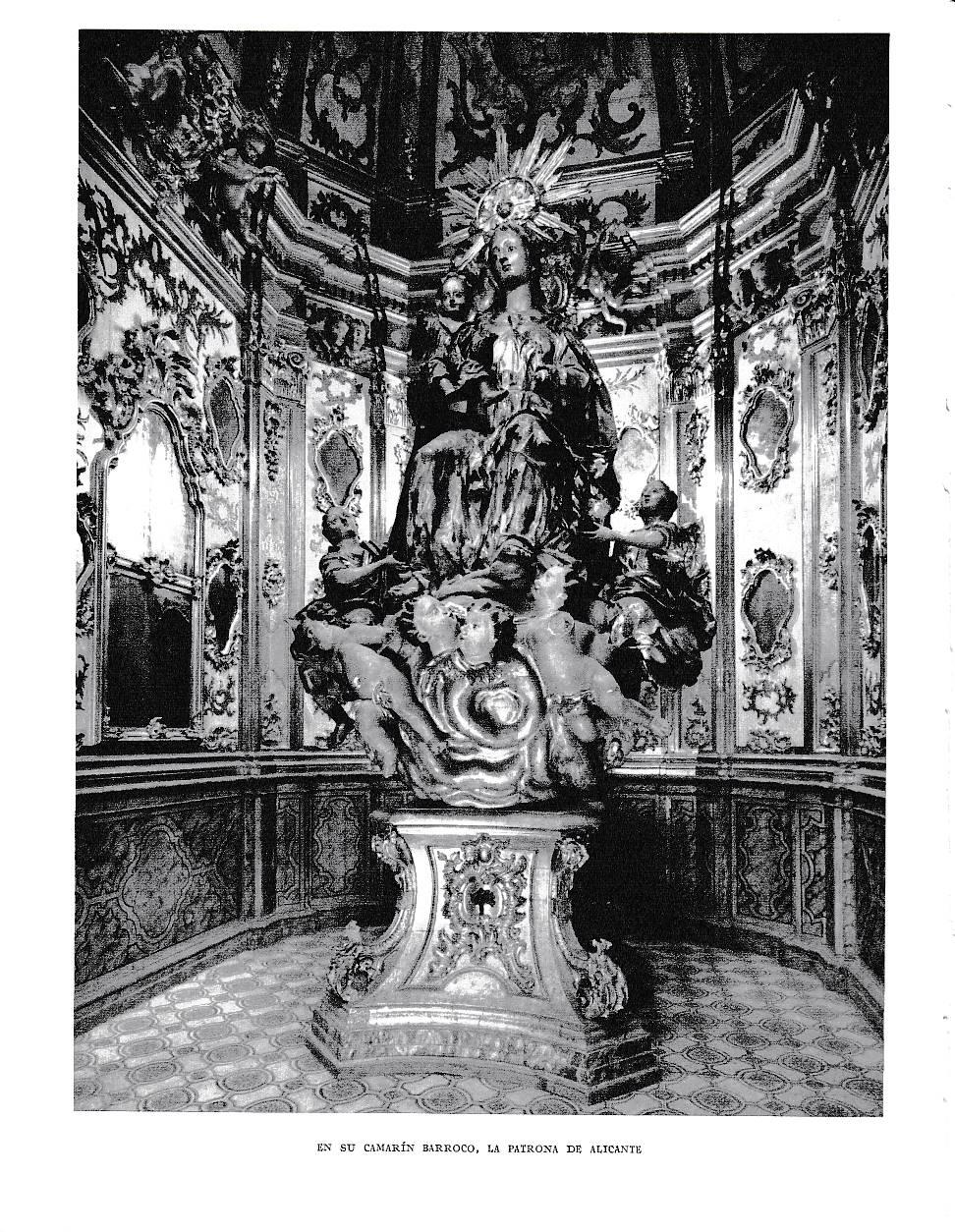 LAMINA 6042: Camarin Barroco patrona Alicante