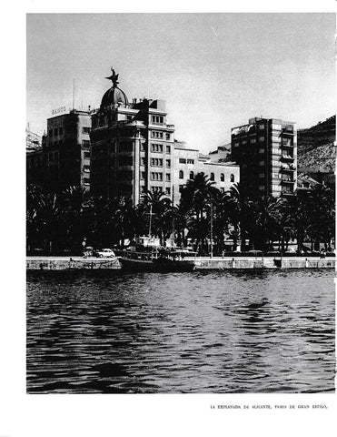 LAMINA 6046:  La Explanada de Alicante