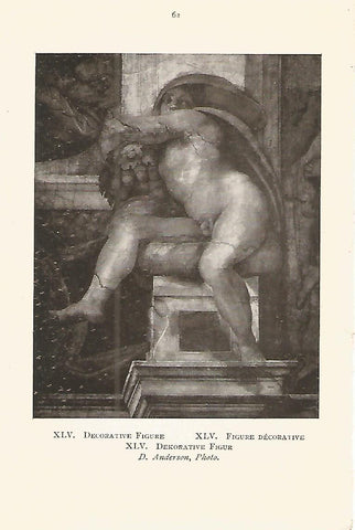 Lamina 956: MIGUEL ANGEL. Figura decorativa