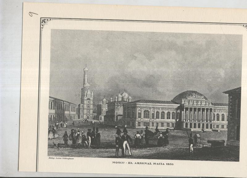 Lamina 09: Moscu-el arsenal hacia 1835