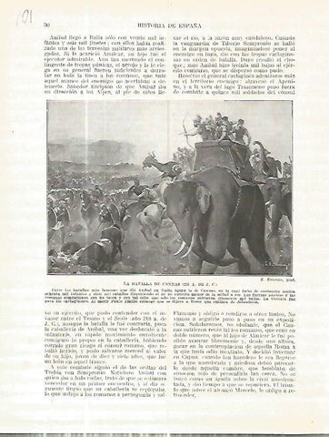 LAMINA 4614: Batalla de Cannas (año 216 a.C.)