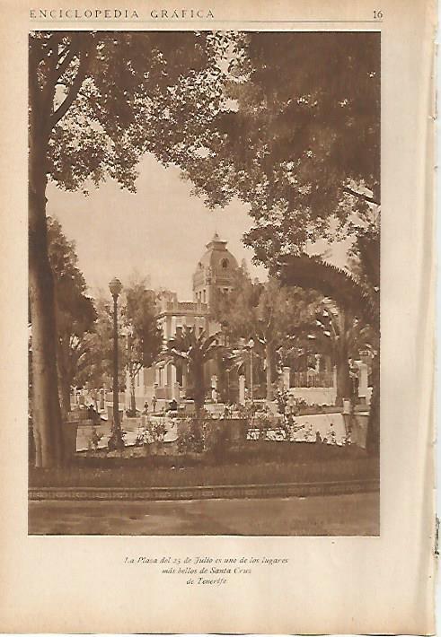 LAMINA 5443: Plaza de 25 de julio