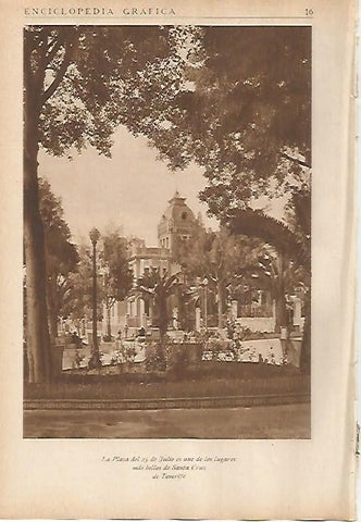 LAMINA 5443: Plaza de 25 de julio