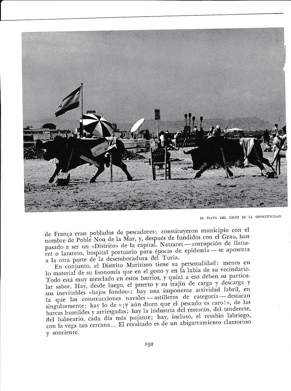LAMINA 5943: Playa del Grau verano para los ciudadanos modestos