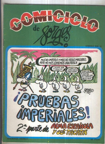 Comiciclo de Forges numero 18: Alma española