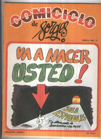 Comiciclo de Forges numero 19: Alma española