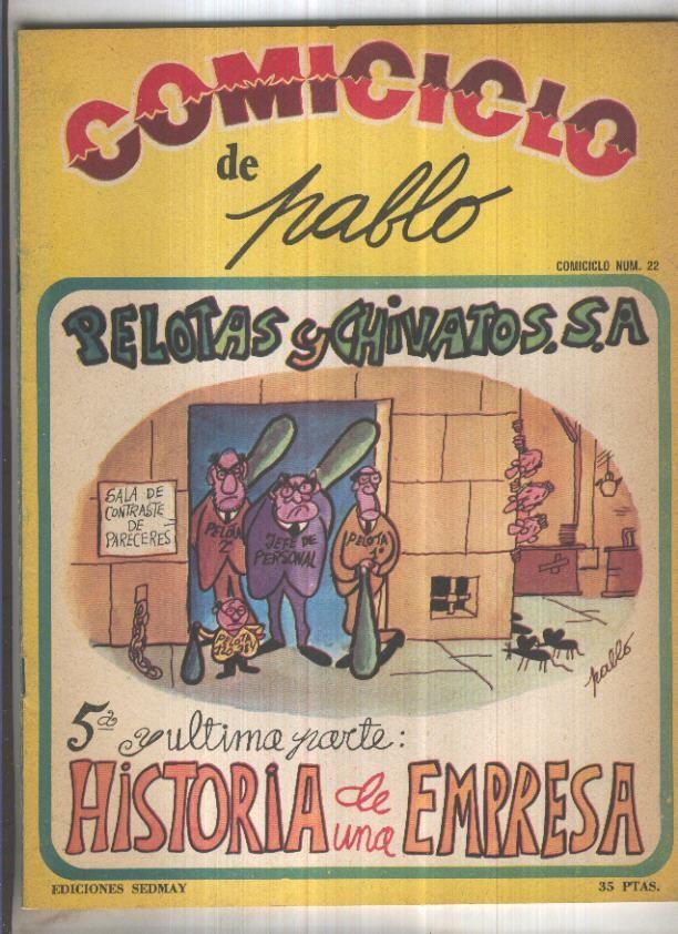 Comiciclo de Pablo numero 22: Pelotas y chivatos