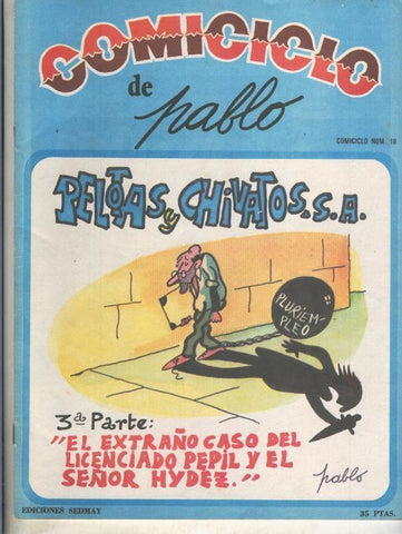 Comiciclo numero 16: Pablo: Pelotas y chivatos S.A.