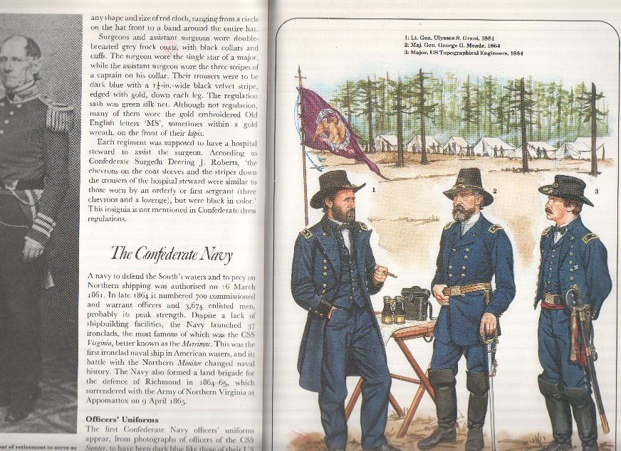 Osprey Men at Arms, Numero 179: AMERICAN CIVIL WAR ARMIES 3: Staff, Specialust and Maritime Services