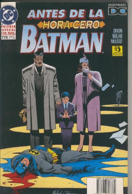 Batman especial: Antes de la hora cero