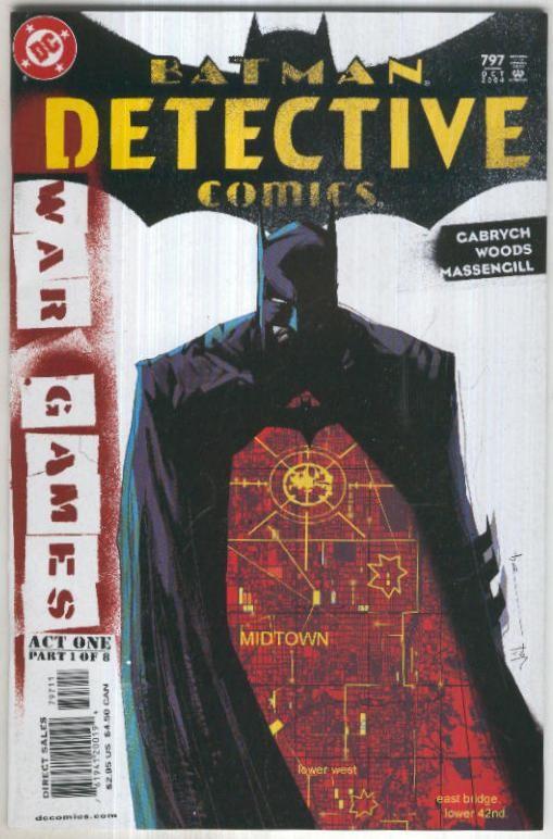 DETECTIVE COMICS Vol.1 No.797: BATMAN - War Games 1