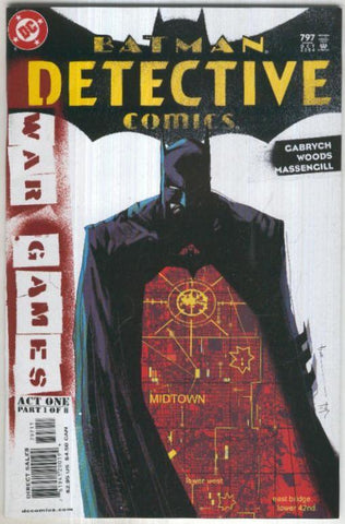 DETECTIVE COMICS Vol.1 No.797: BATMAN - War Games 1