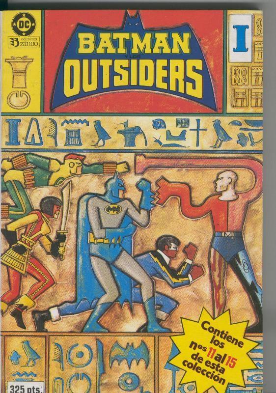 Batman y los Outsiders retapado numeros 11 al 15