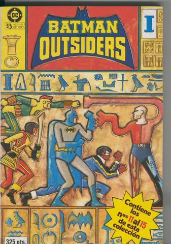 Batman y los Outsiders retapado numeros 11 al 15