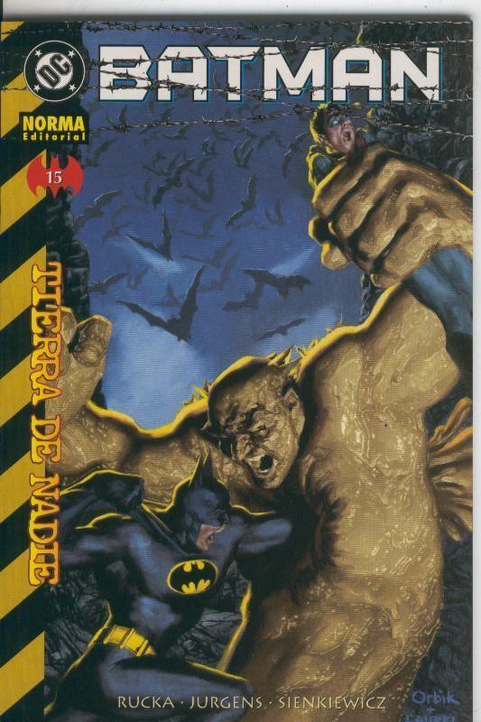 Batman serie regular numero 15: Tierra de nadie