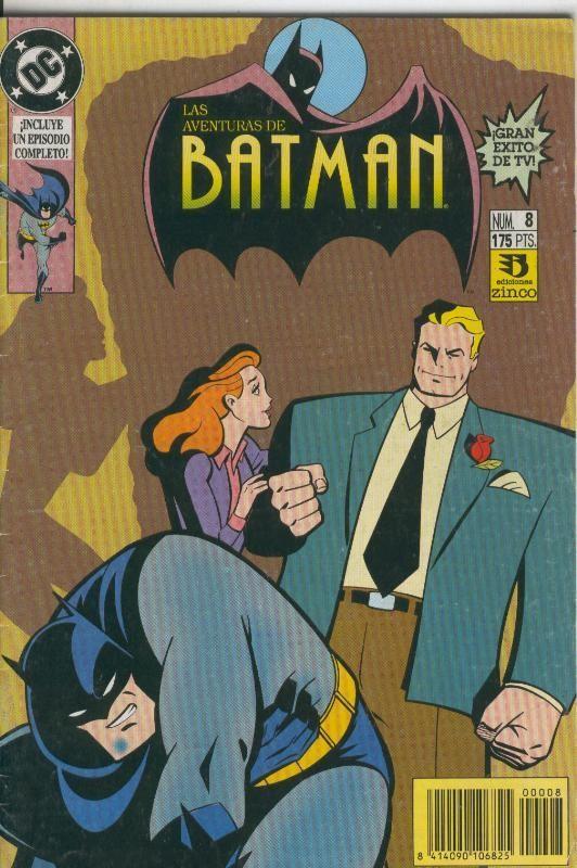 Las aventuras de Batman TV numero 08
