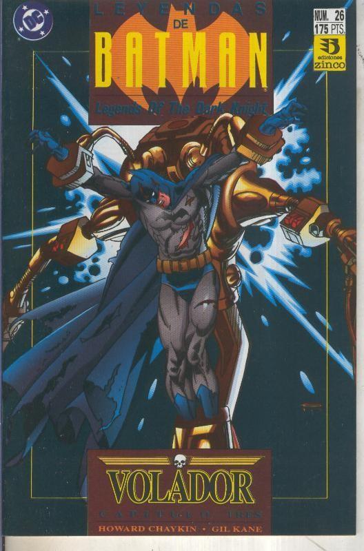 Leyendas de Batman numero 26: Volador