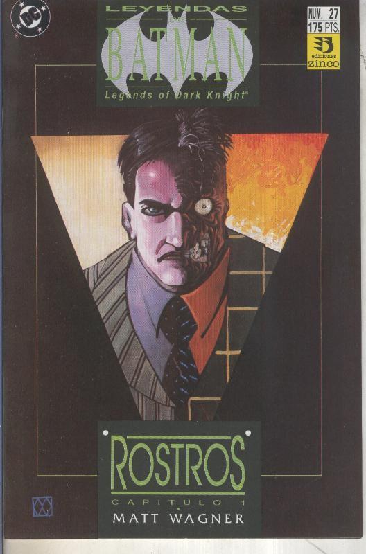 Leyendas de Batman numero 27: Rostros