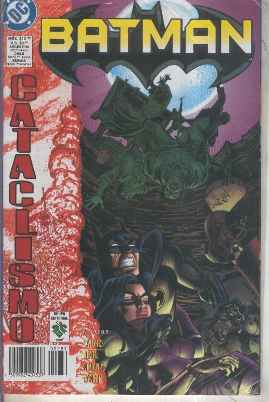 Batman numero 287: Cataclismo