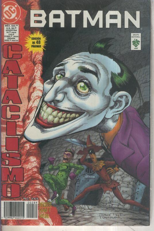 Batman numero 289: Cataclismo