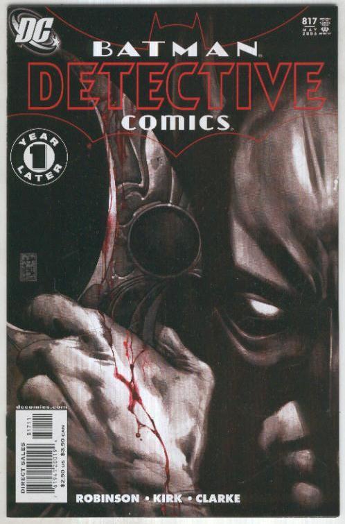 DETECTIVE COMICS Vol.1 No.817: BATMAN - Face the Face 1