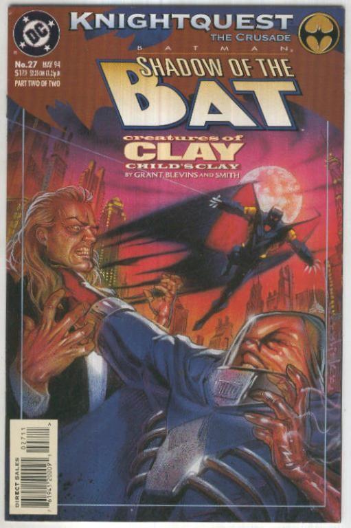 BATMAN: SHADOW OF THE BAT Vol.1 No.27: Creatures of Clay, Childs Clay
