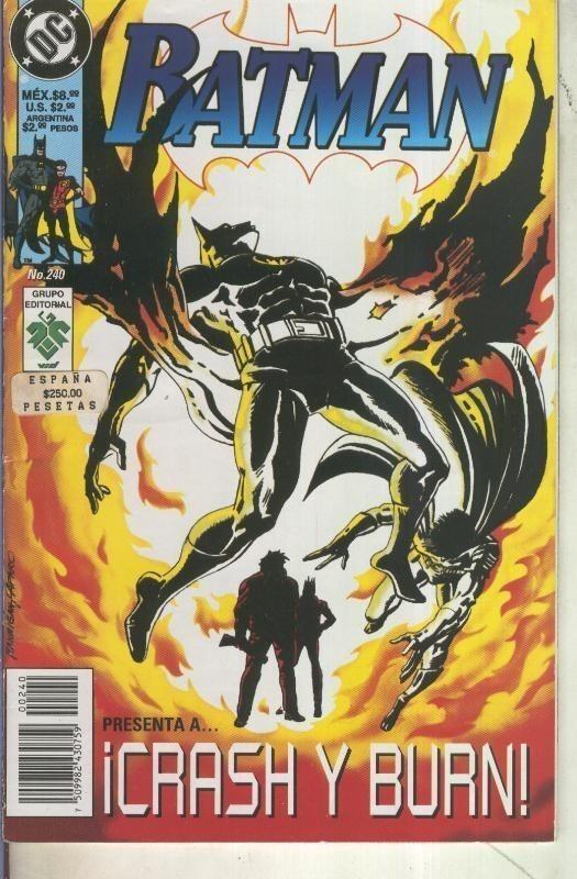 Batman numero 240: Crash y Burn