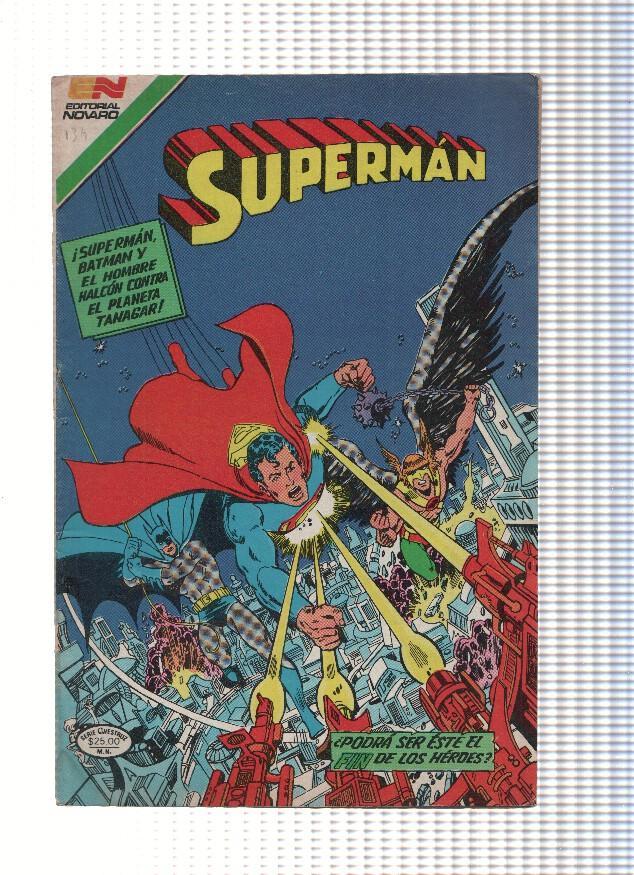 Superman seria avestruz numero 134: Batman y Hombre de Halcon