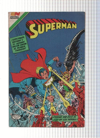Superman seria avestruz numero 134: Batman y Hombre de Halcon