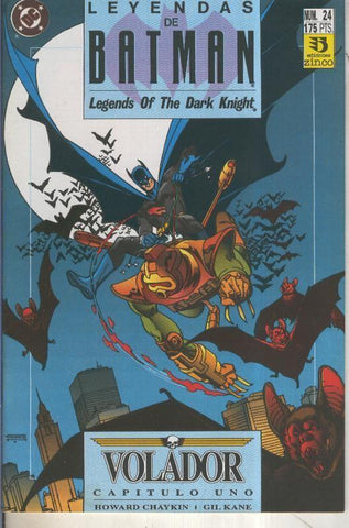 Leyendas de Batman numero 24: Volador