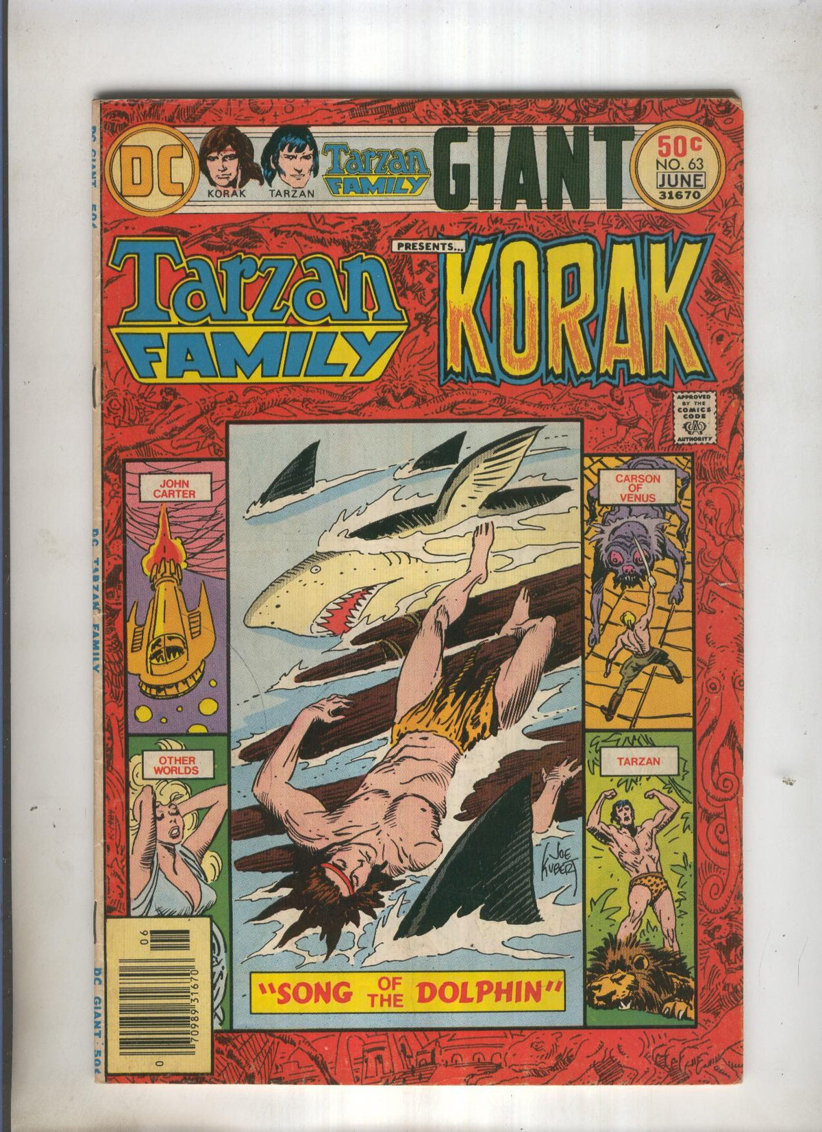 TARZAN FAMILY PRESENTS KORAK Numero 63: Song of the dolphin