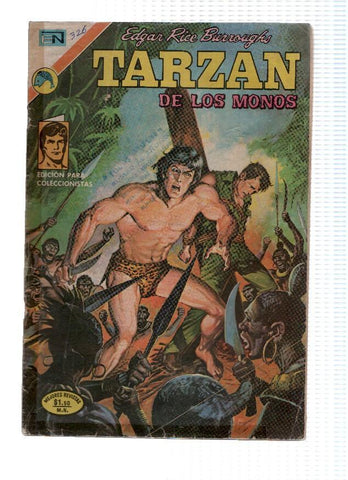 Tarzan de los monos numero 326: epilog de el origen del hombre mono