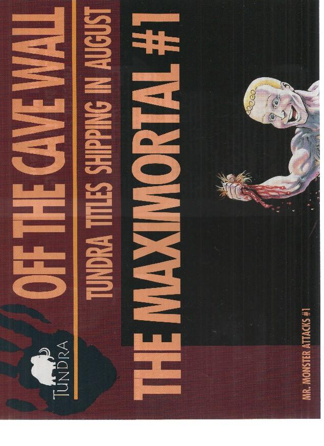 TUNDRA: OFF THE CAVE WALL, August 1993 (Next Releases Publication)