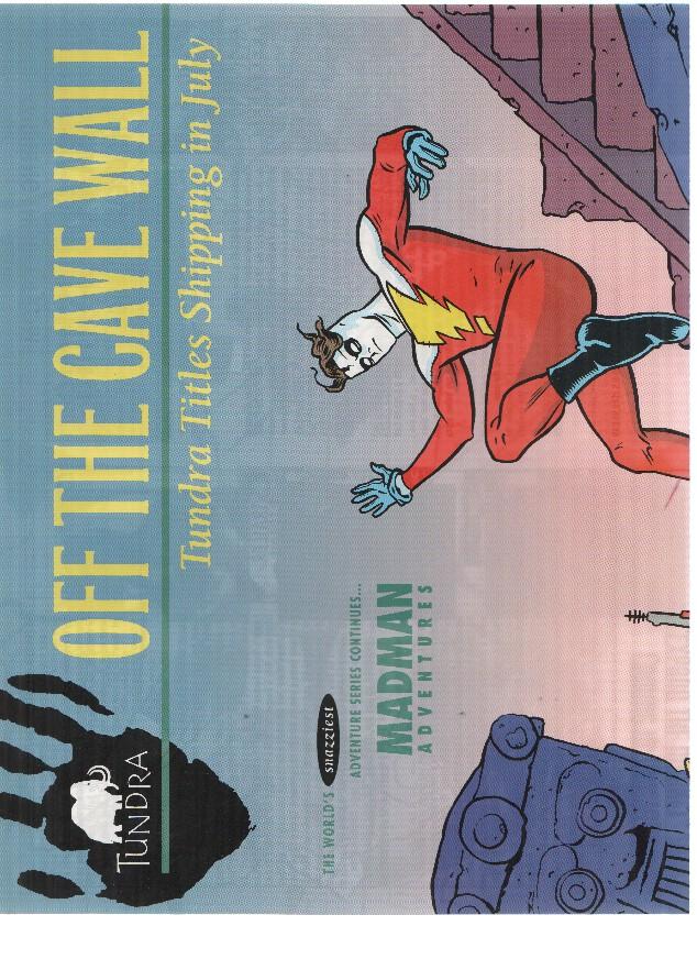 TUNDRA: OFF THE CAVE WALL, July 1993 (Next Releases Publication)