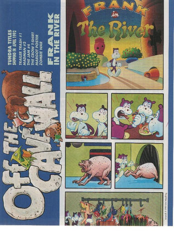 TUNDRA: OFF THE CAVE WALL, April 1992 (Next Releases Publication)