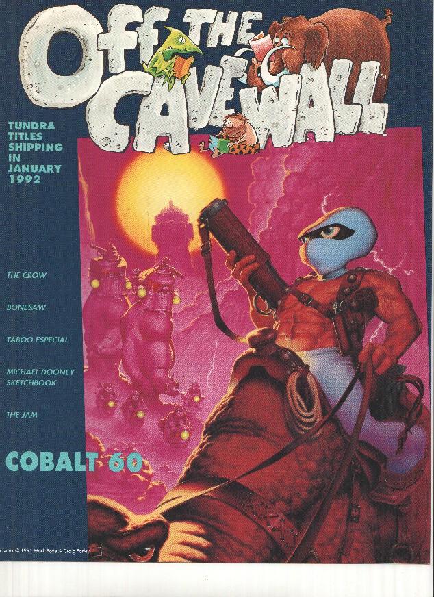 TUNDRA: OFF THE CAVE WALL, January 1992 (Next Releases Publication)
