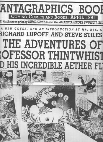 FANTAGRAPHICS BOOKS, Coming Comics: April 1991 (Next Releases Magazine)