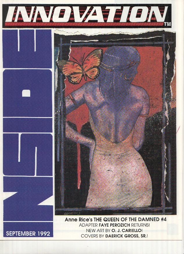 INSIDE INNOVATION, Vol. 01 Numero 01: September 1992 (Previewing Releases Magazine 1992)