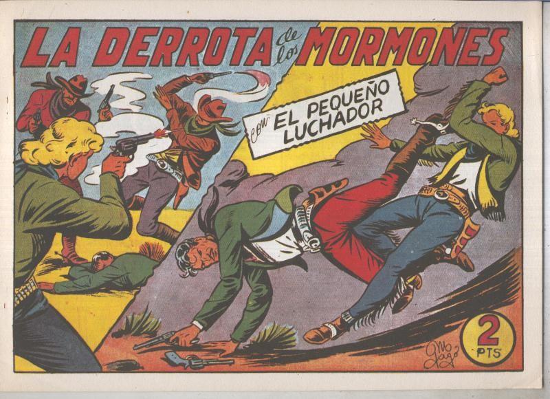 El Pequeño Luchador facsimil numero 125: la derrota de los mormones