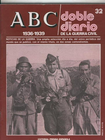 ABC doble diario de la guerra civil fasciculo 32: 3 al 12 de junio de 1937